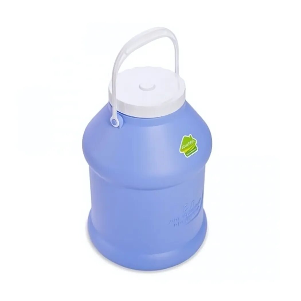 Бидон пластиковый «Просперо» 8л фиолетовый для хранения жидкостей и сыпучих