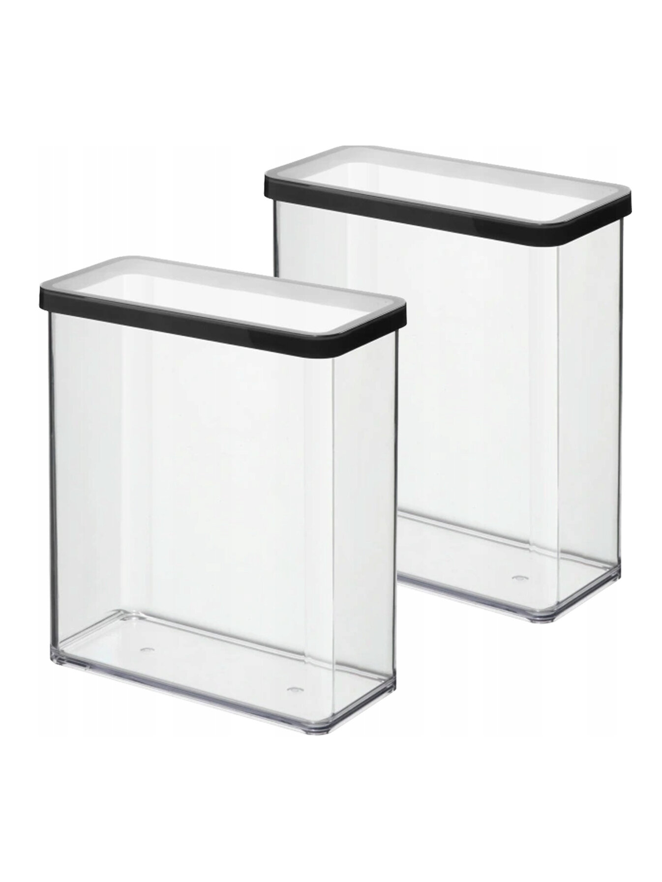 Набор контейнеров для хранения сыпучих продуктов на кухне макарон круп муки Rotho LOFT 32 литра 2 шт.