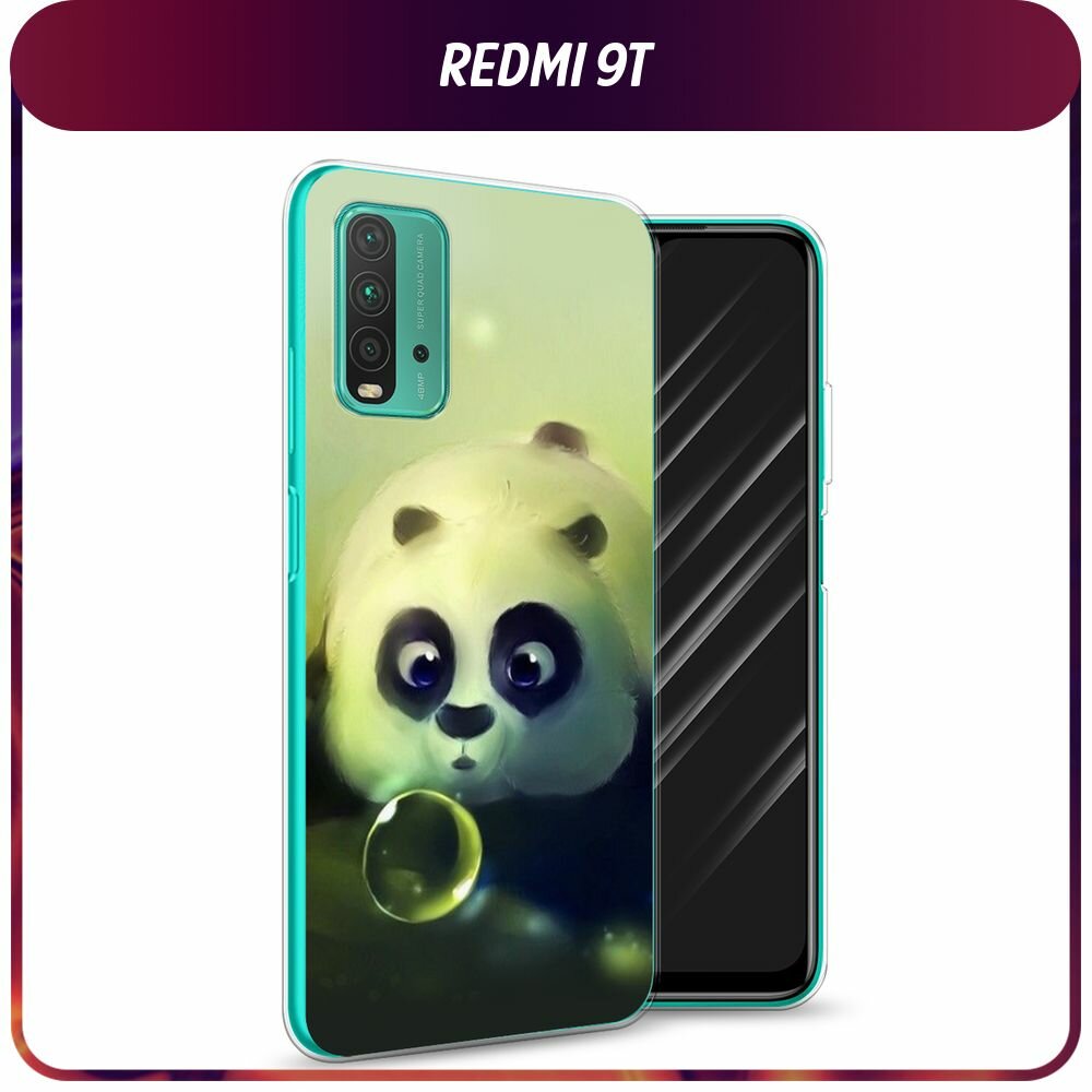 Чехол на Xiaomi Redmi 9T / Сяоми Редми 9Т с принтом "Малыш панды"