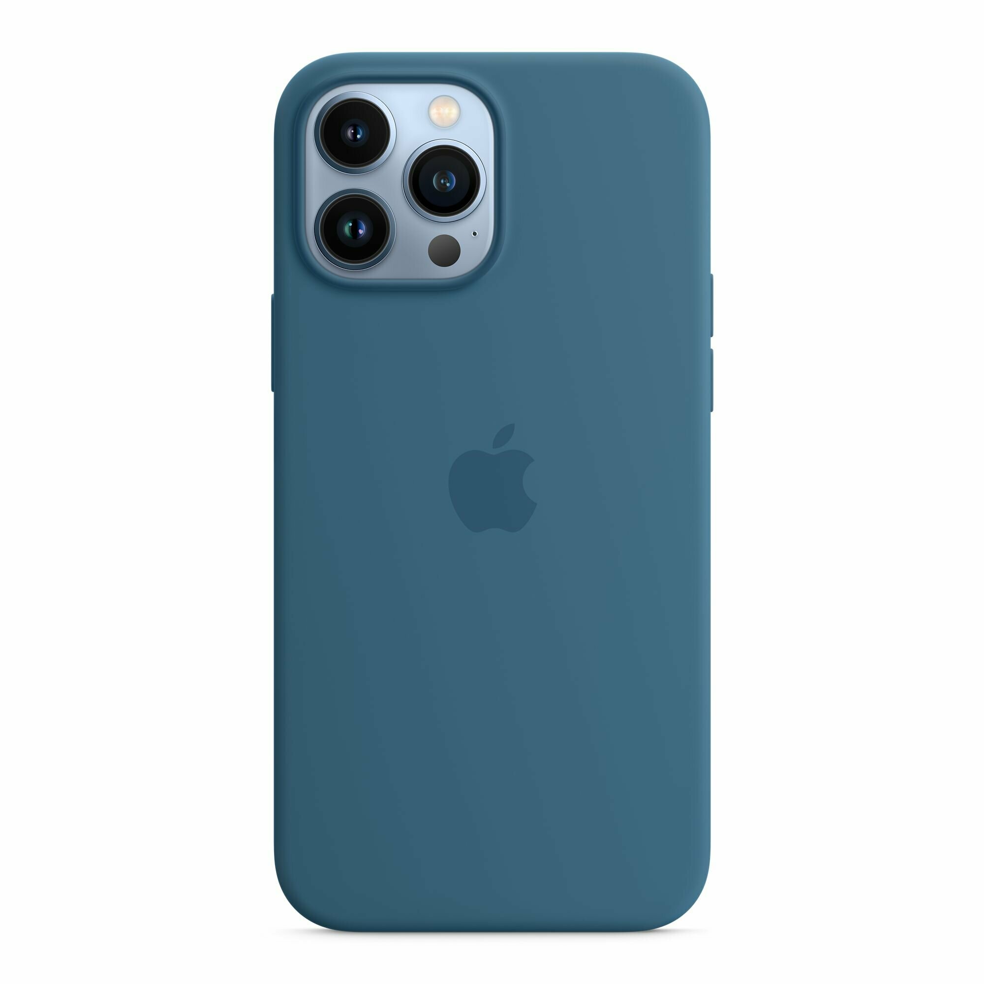 Чехол-накладка Apple Silicone Case для iPhone 13 Pro MagSafe Blue Jay, силикон — фото 1