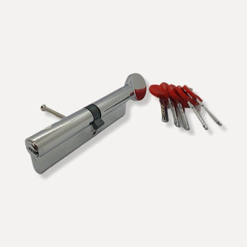 Изображение товара Цилиндровый механизм D-PRO502/110 mm (55+10+45) CP хром 5 кл.