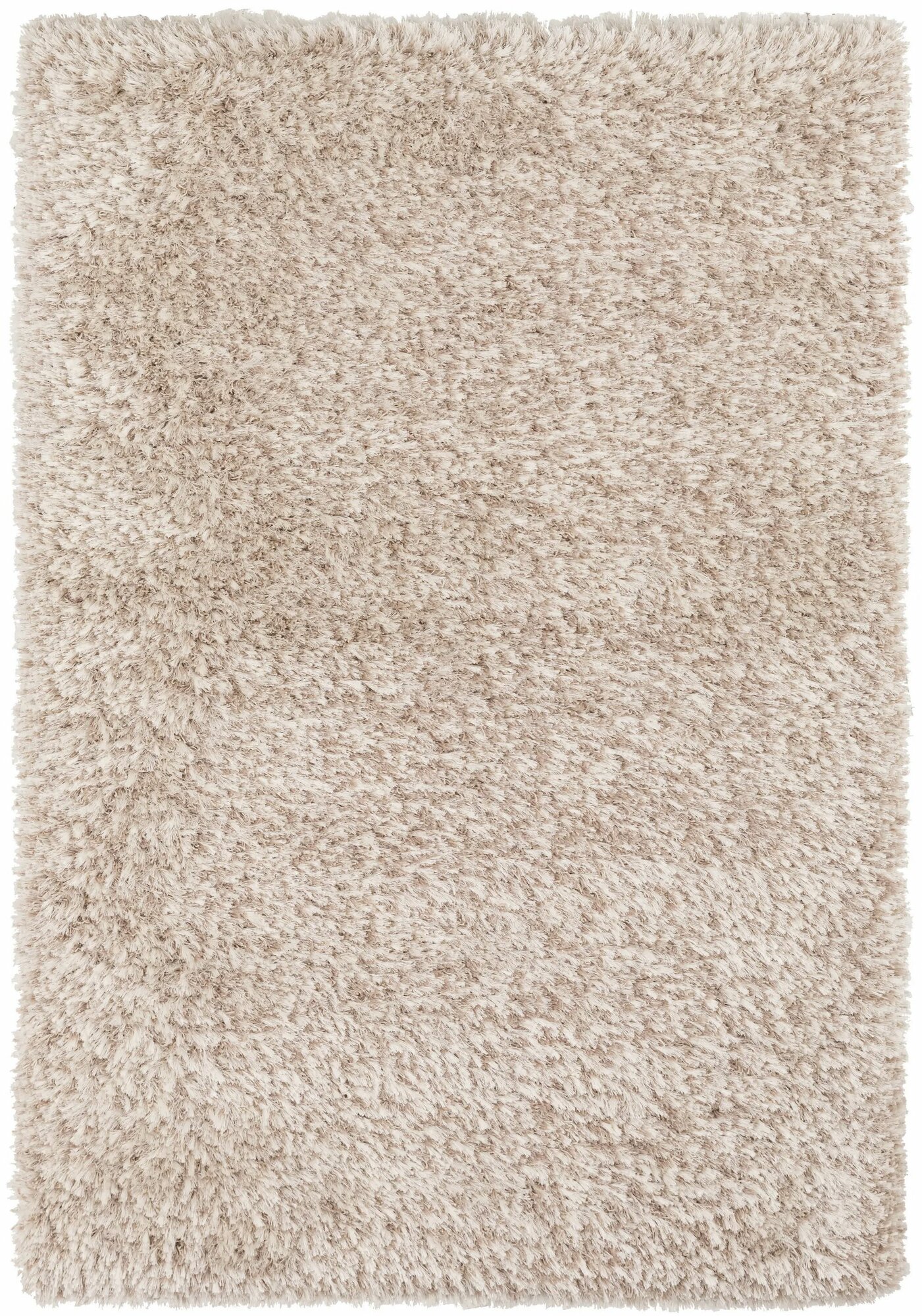 Ковер с длинным ворсом полушерстяной Rhapsody 1.2 на 1.7 бежевый, ворс 70мм.