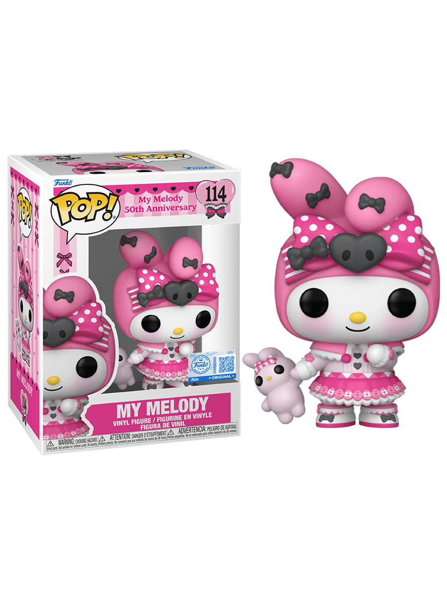 Фигурка Funko POP! Девочка-кролик с игрушкой (My Melody with Toy) #114