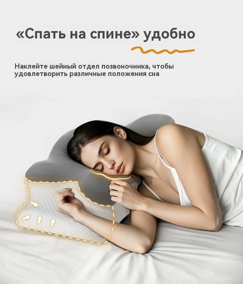 Картинки Xiaomi Ортопедическая подушка 40x60см, высота 12 см