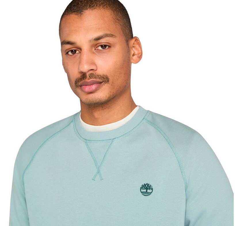 Толстовка Timberland, размер L, , сине-зеленый — фото 1