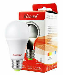LEZARD LED GLOBE Светодиодная Лампа A60 11W 6400К E27 464 A60 2711