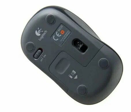 Мышь Logitech M235, беспроводная, оптический сенсор 1000DPI, черная — фото 1