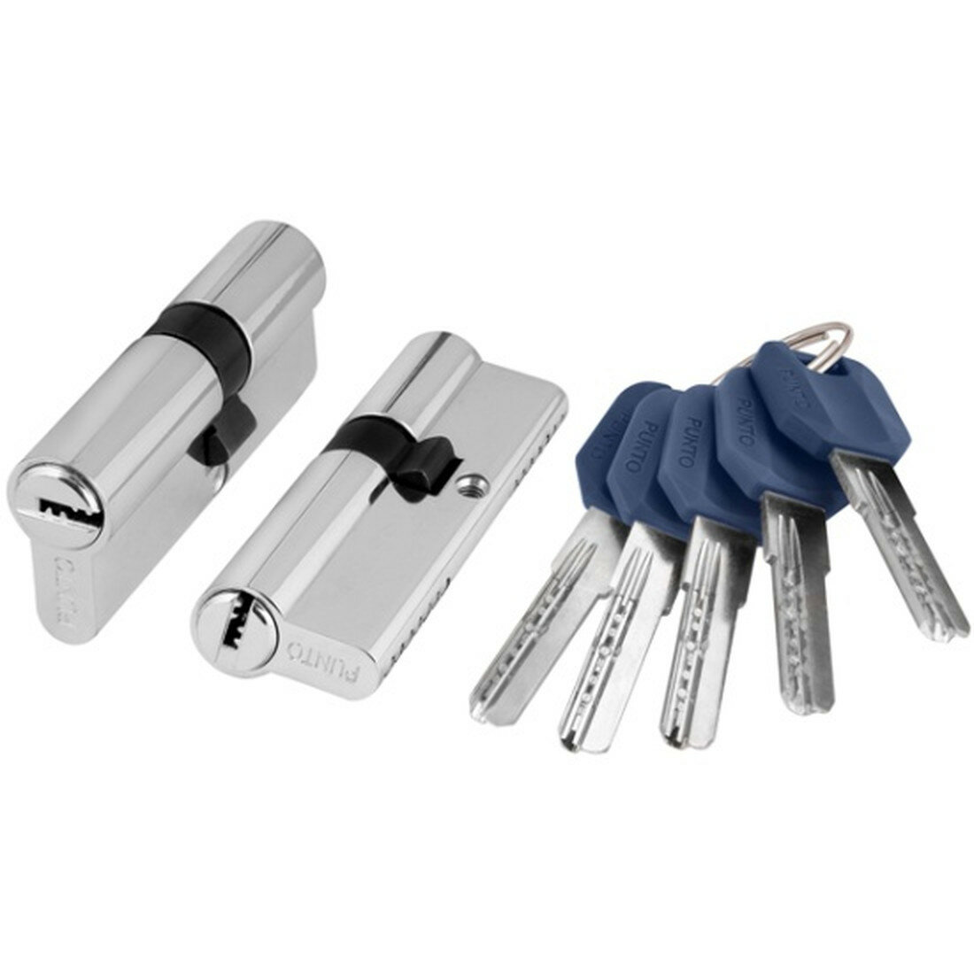 Цилиндровый механизм Punto (Z400) Z4000Key90(40+10+40) CP хром