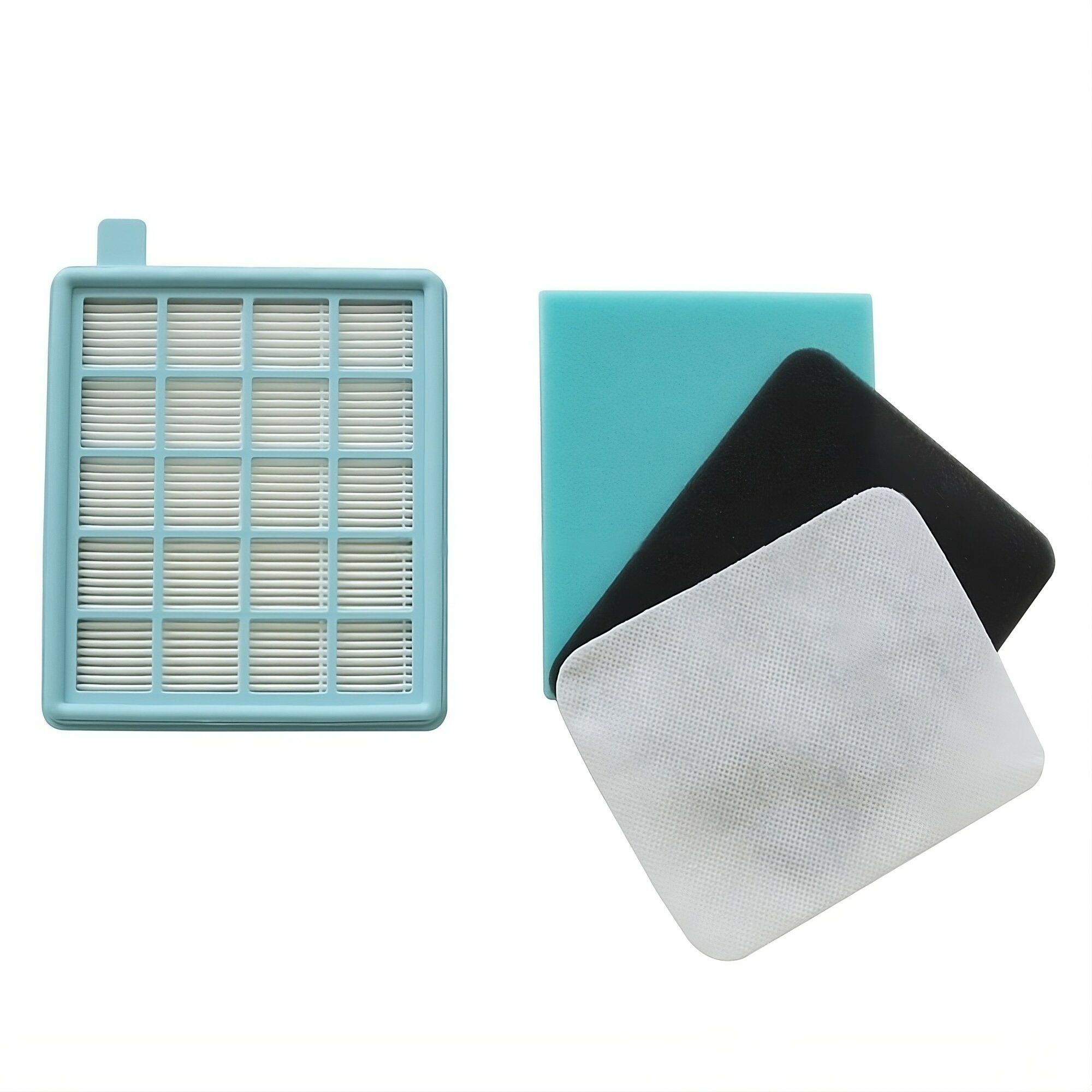 Набор фильтров для пылесоса Philips BRUNER моторный и HEPA фильтр (MPVC-1011) — фото 1