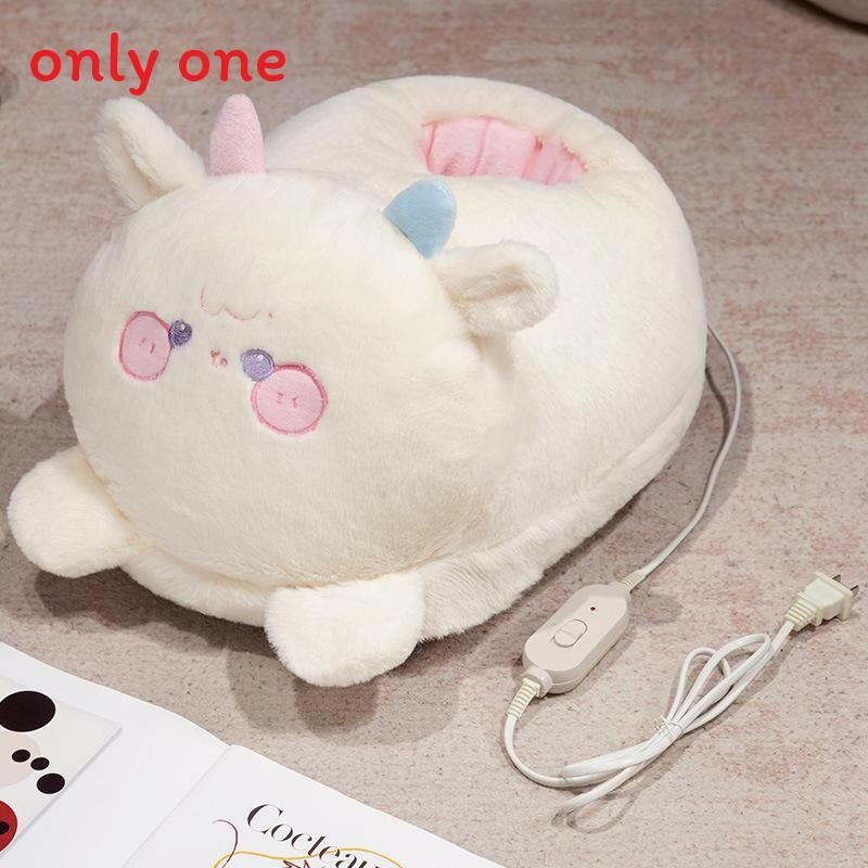 Cartoon cat уютные теплые домашние тапочки с хлопковой набивкой для дома теплое обувь для пар белый с подогревом