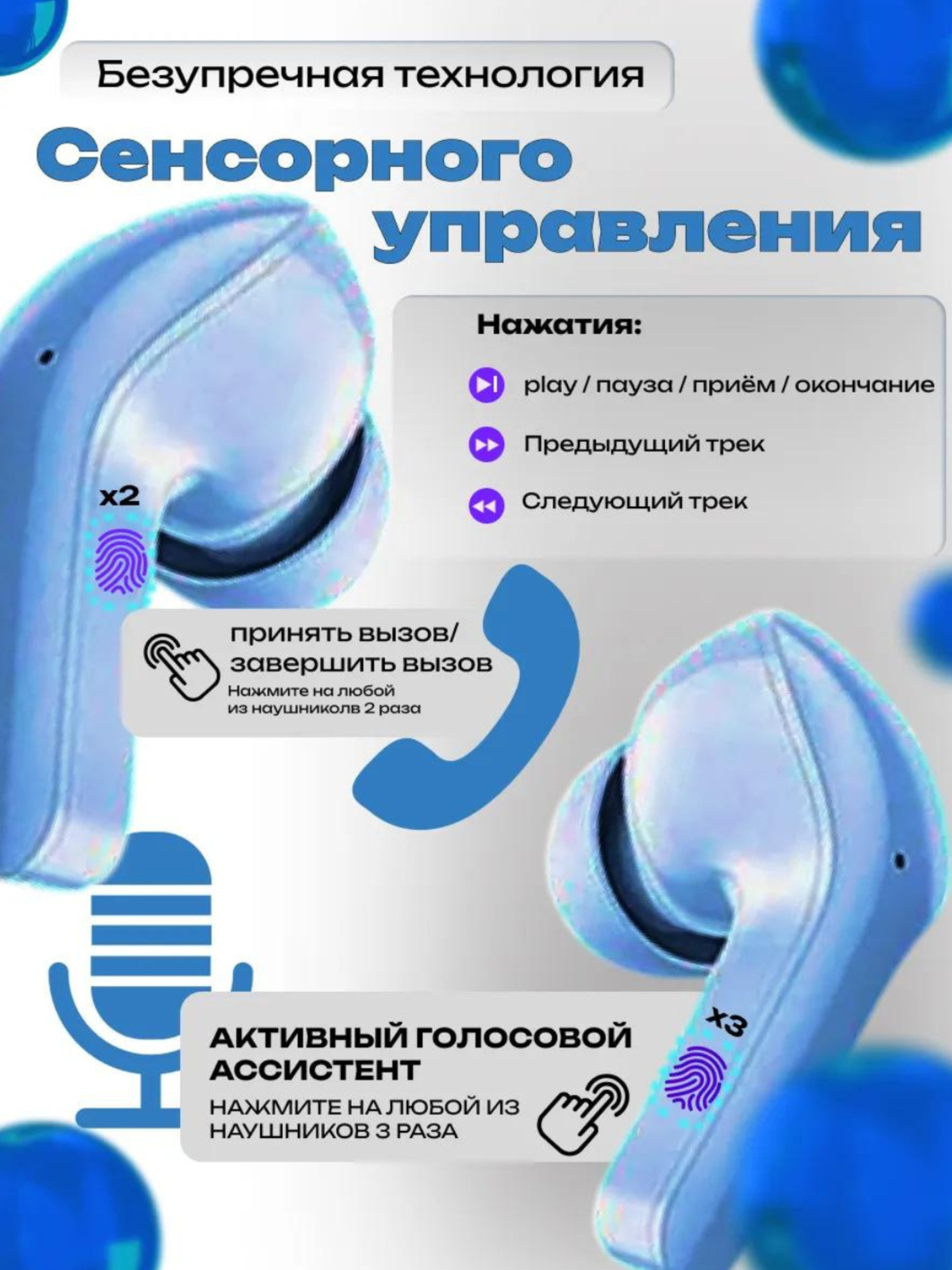 Беспроводные Bluetooth наушники, А31 Ultrapods Max, с дисплеем и микрофоном — фото 1