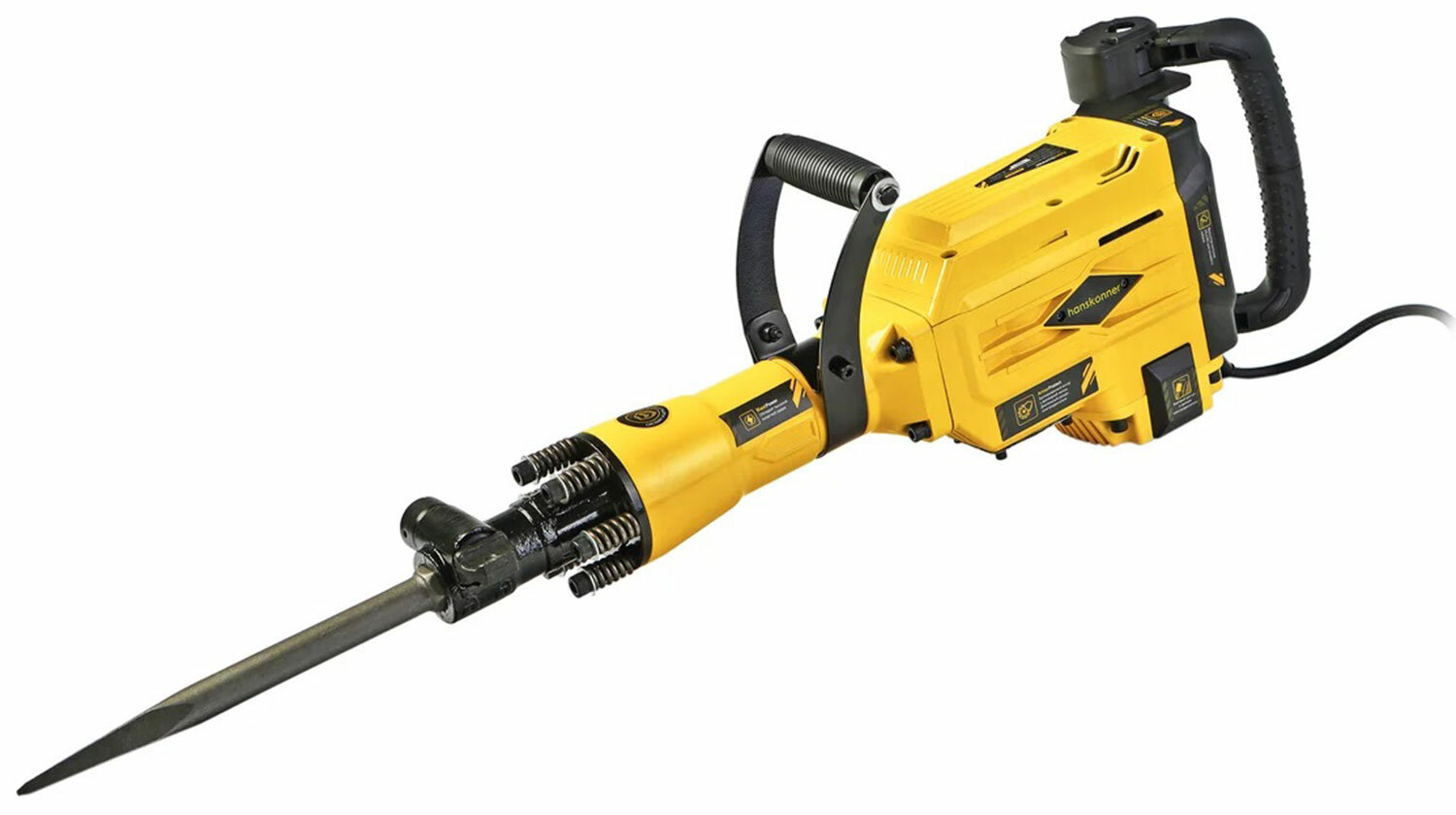 Отбойный молоток Hanskonner HRH2048VC 2100 Вт 50 Дж HEX 30 мм кейс на колесах кабель 5 м