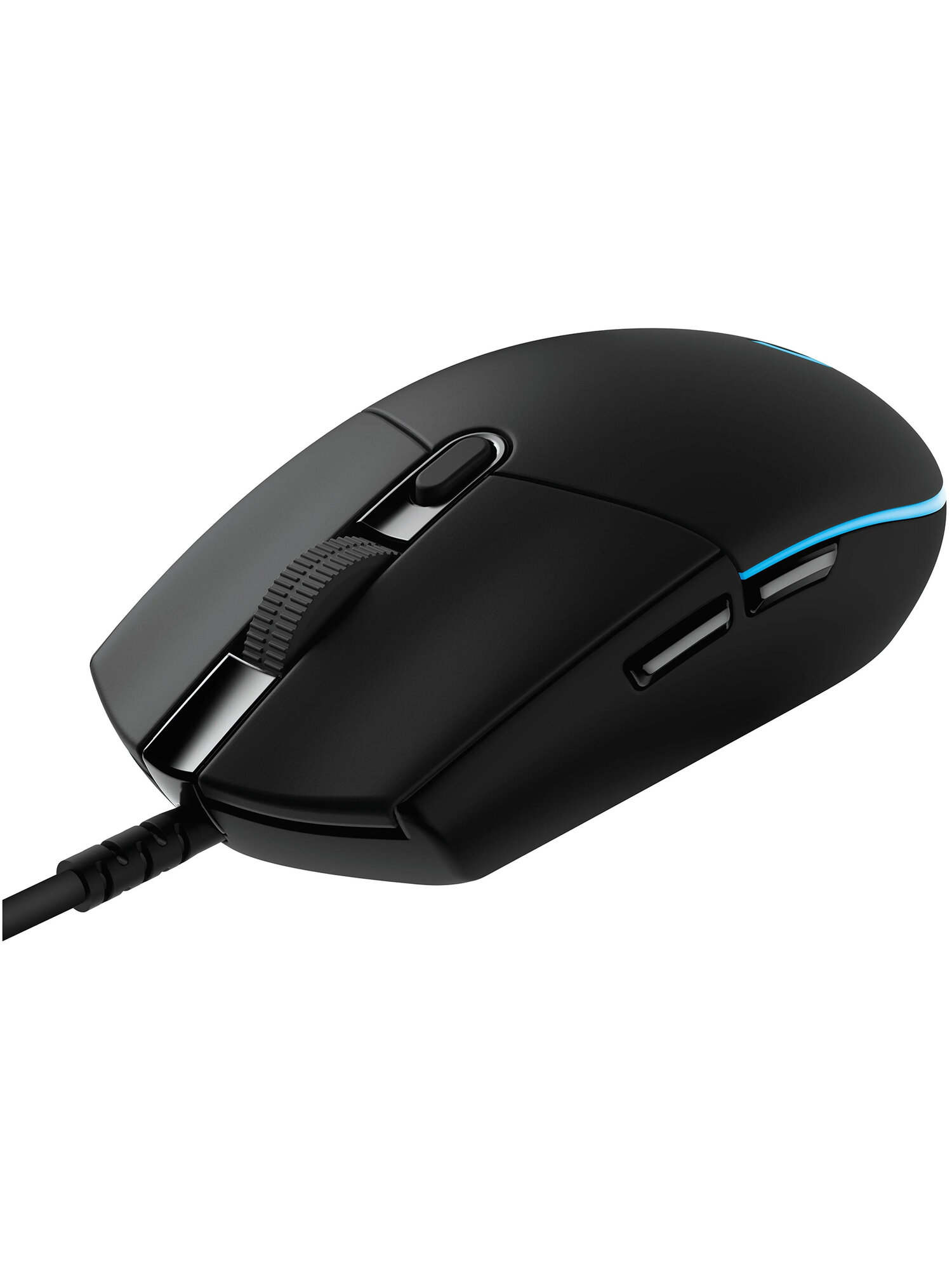 Игровая проводная мышь Logitech G102 оптическая 8000 DPI подсветка RGB черная