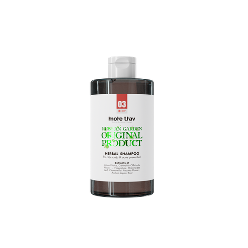 Шампунь More Trav для жирной кожи головы и профилактики акне, 460мл