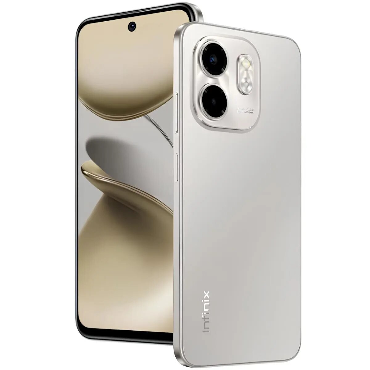 Смартфон Infinix SMART 9 Neo Titanium, 6,78", 3+3/ ГБ, ОС Android 14 — фото 1