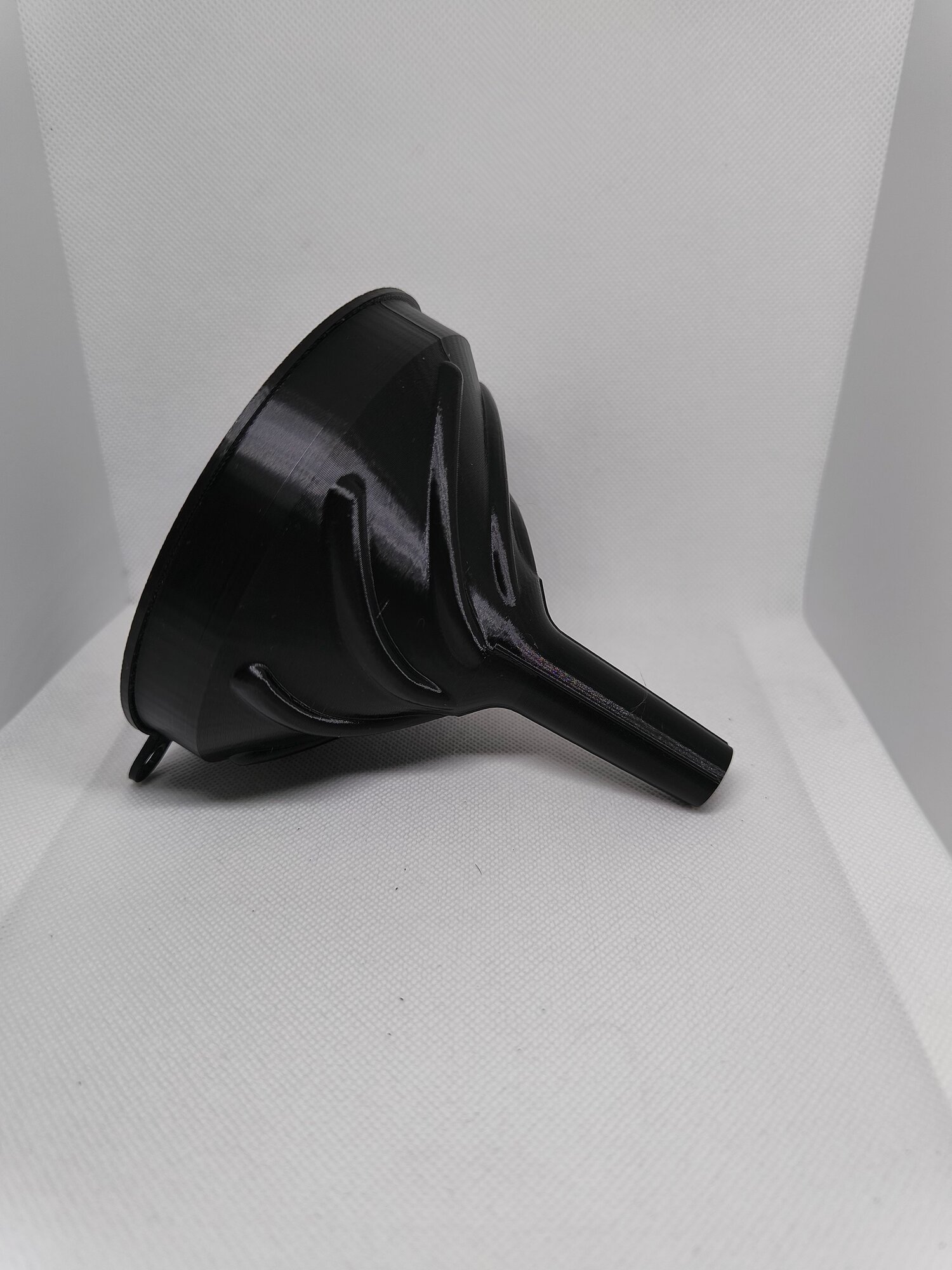 Воронка для бензина масла незамерзайки турбо-воронка PET-G длина 13 см