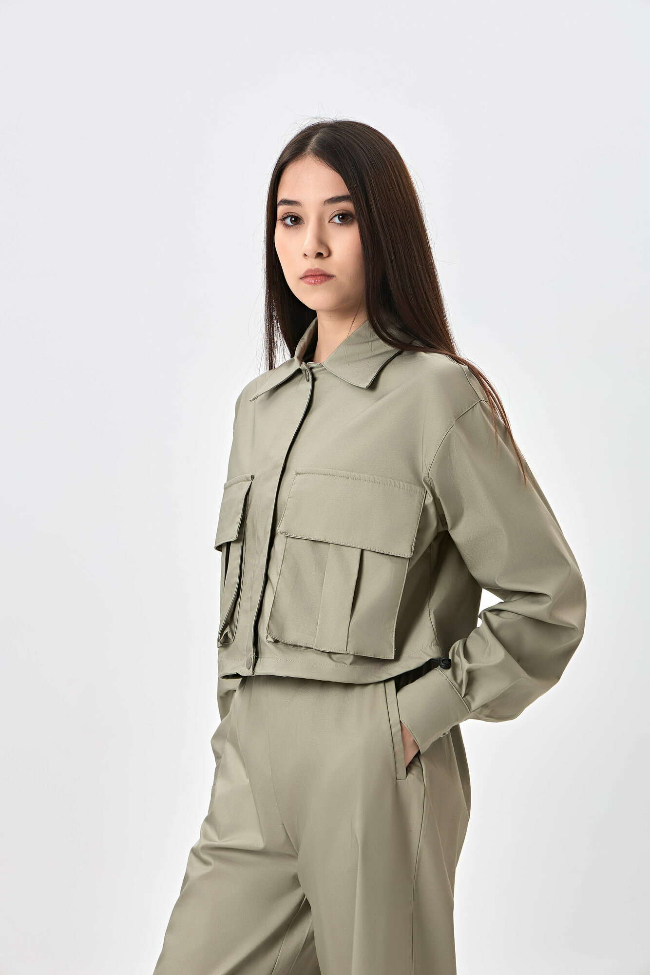 Ветровка TERRA PRO, размер M, Khaki
