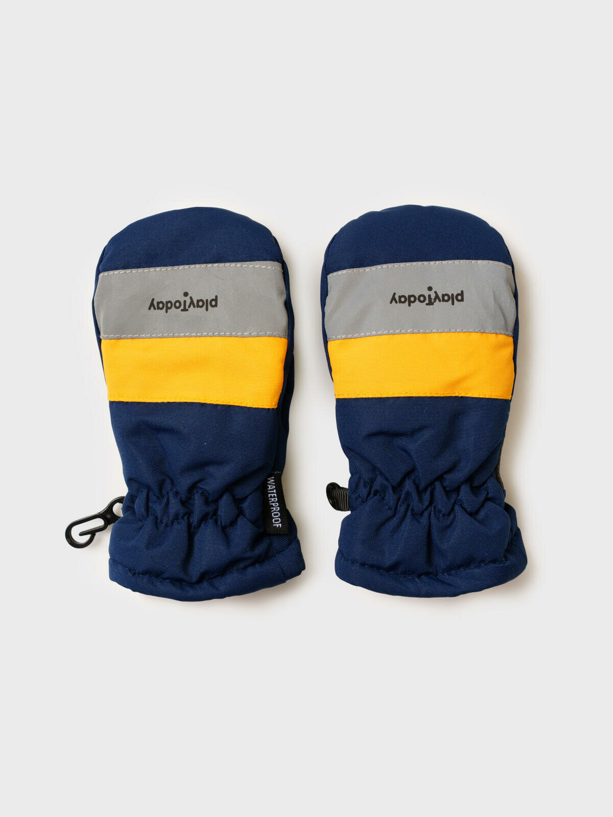 Варежки playToday для мальчиков размер 11 (74-80 см) темно-синий