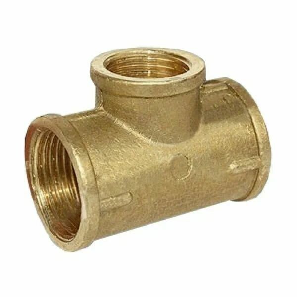 Тройник 1*вн x1/2*вн x 1*вн латунный VIEIR (1шт)