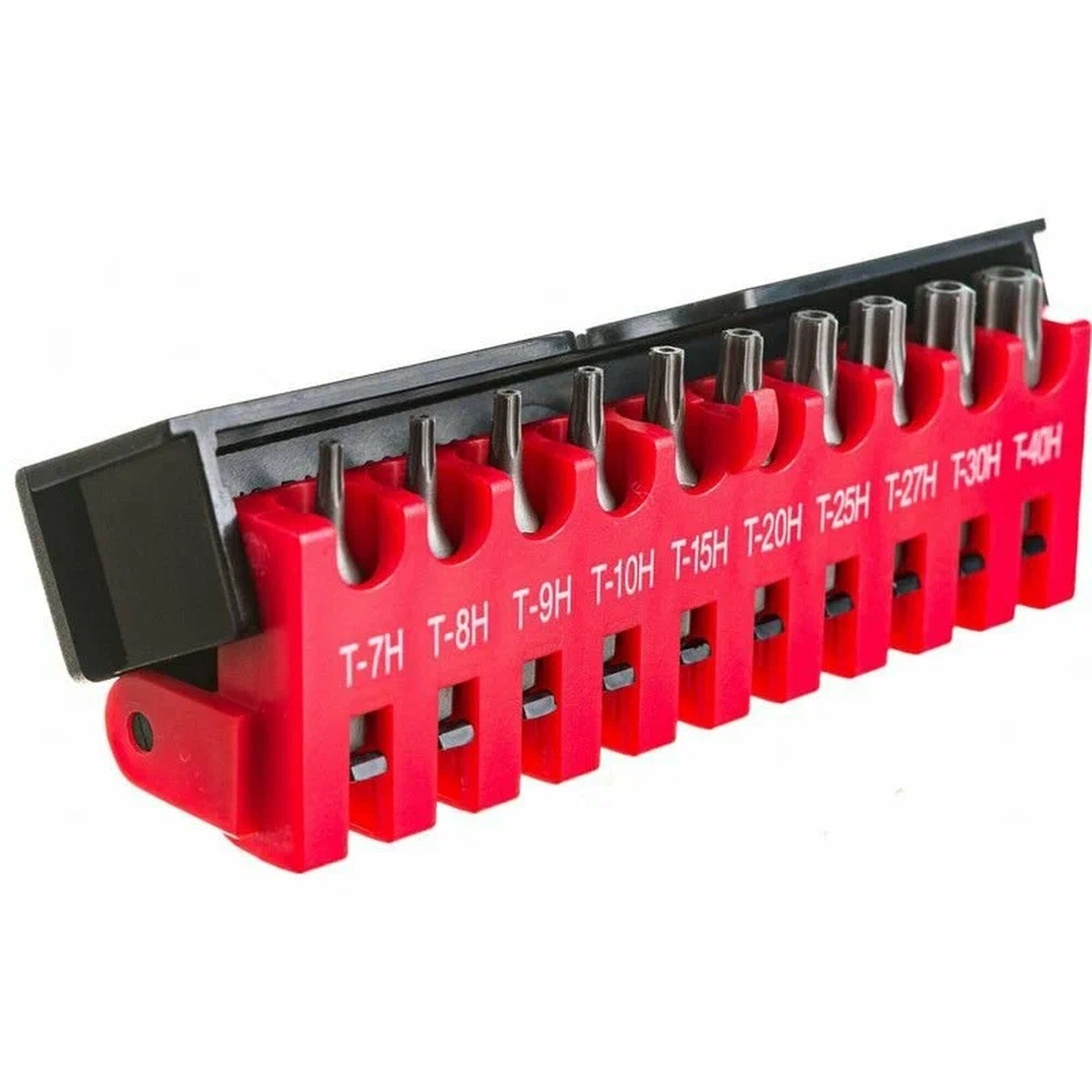 Набор бит торкс Force 21012T 10 прдеметов с отверстием Т7-Т40 1/4