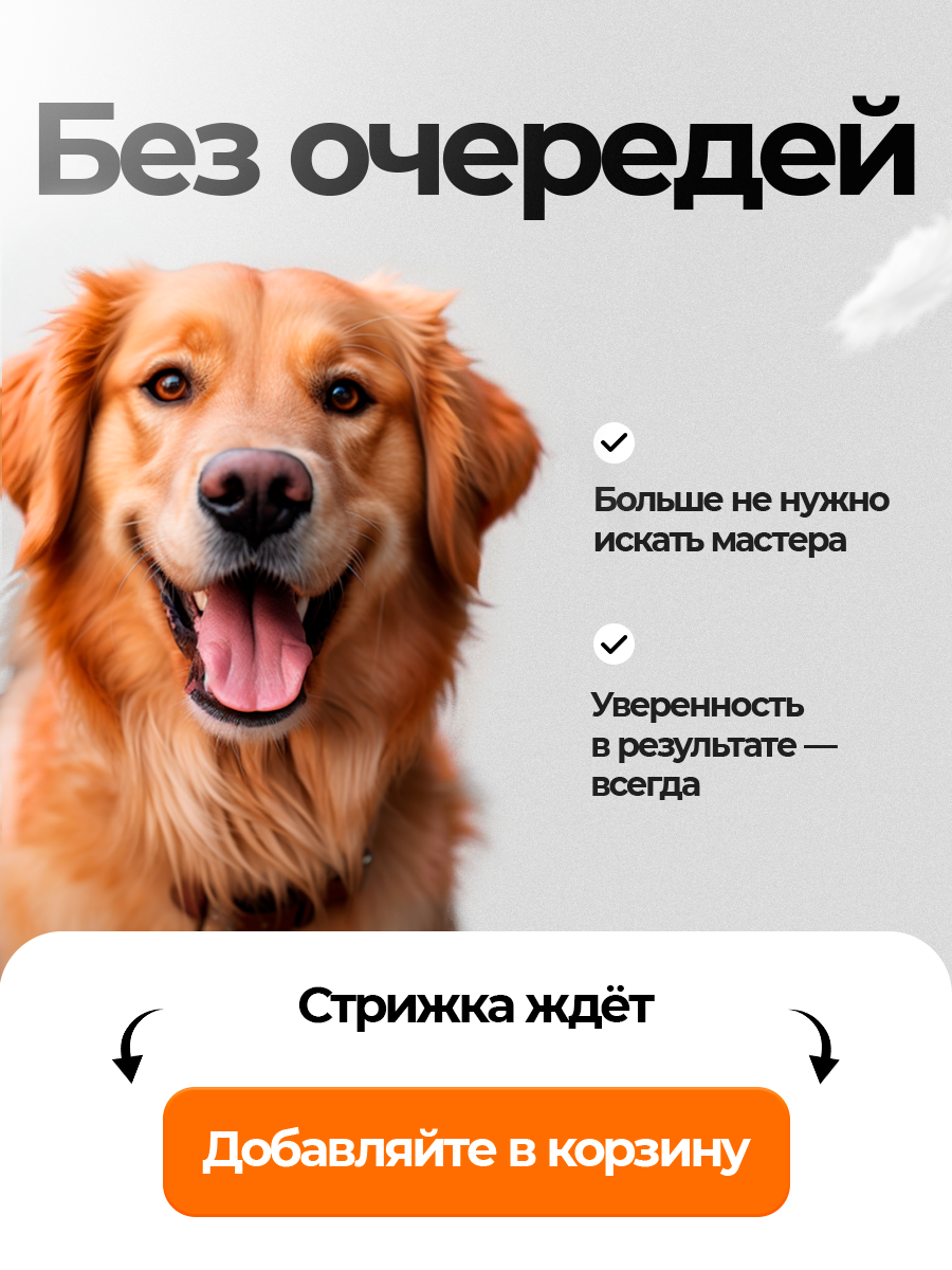 Картинки Машинка для стрижки собак и кошек Булка беспроводная профессиональная