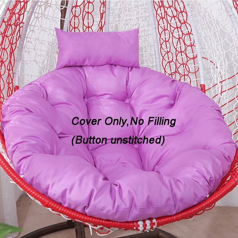 Подушка для качели из ротанга прочная съемная мягкая наполнительная накладка для легкой очистки и ухода