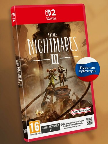 Изображение товара Little Nightmares 3 Nintendo Switch 2 картридж