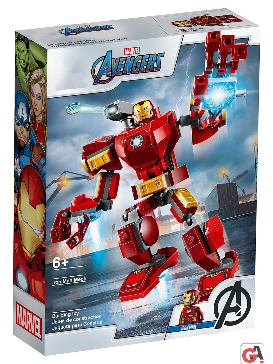 Конструктор Марвел Железный Человек: трансформер