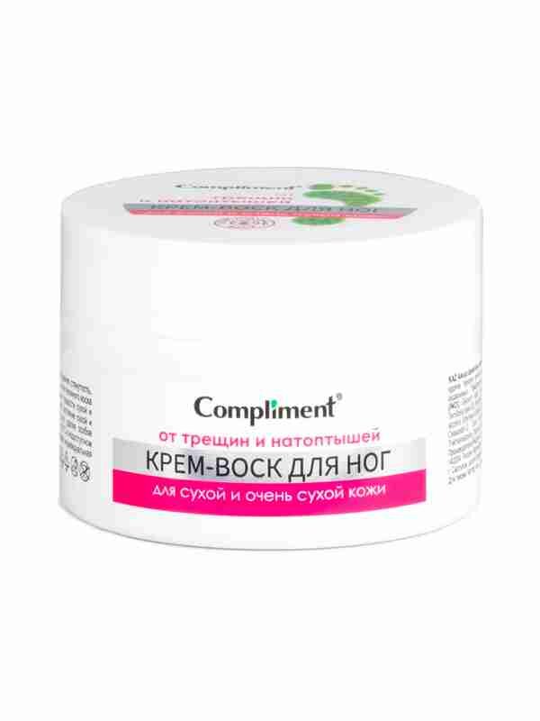 Крем-воск Compliment, для ног, от трещин и натоптышей, 100 мл — фото 1