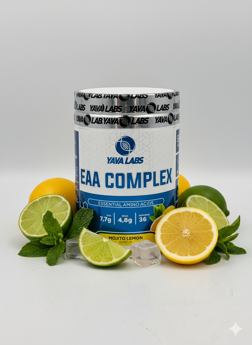 Аминокислоты Yava Labs "EAA Complex", 300 г, со вкусом махито лимон