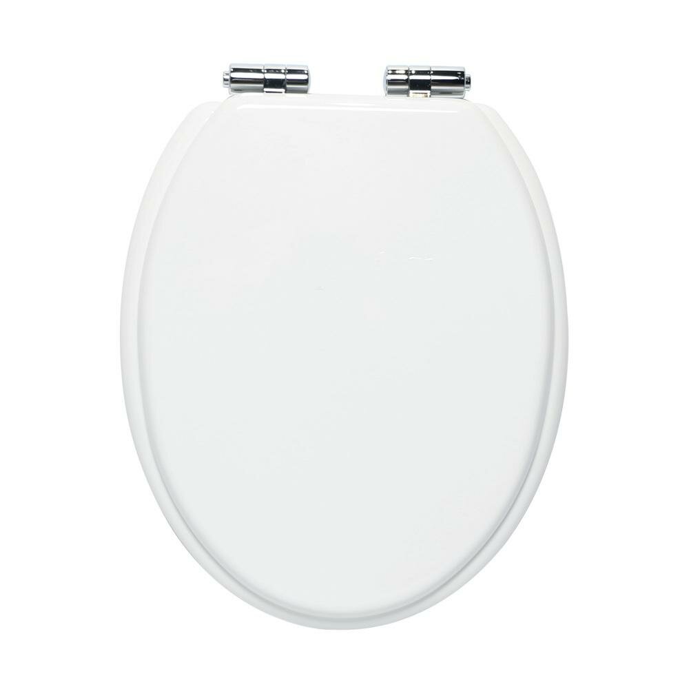 Сиденье для унитаза KONSENSA Терни с микролифтом цвет белый