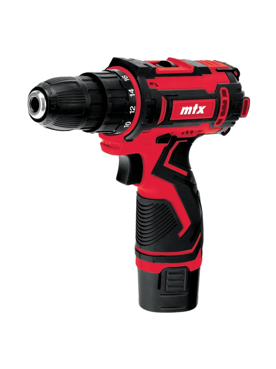 Дрель-шуруповерт аккумуляторная CDS-12, Li-Ion, MTX, 26183