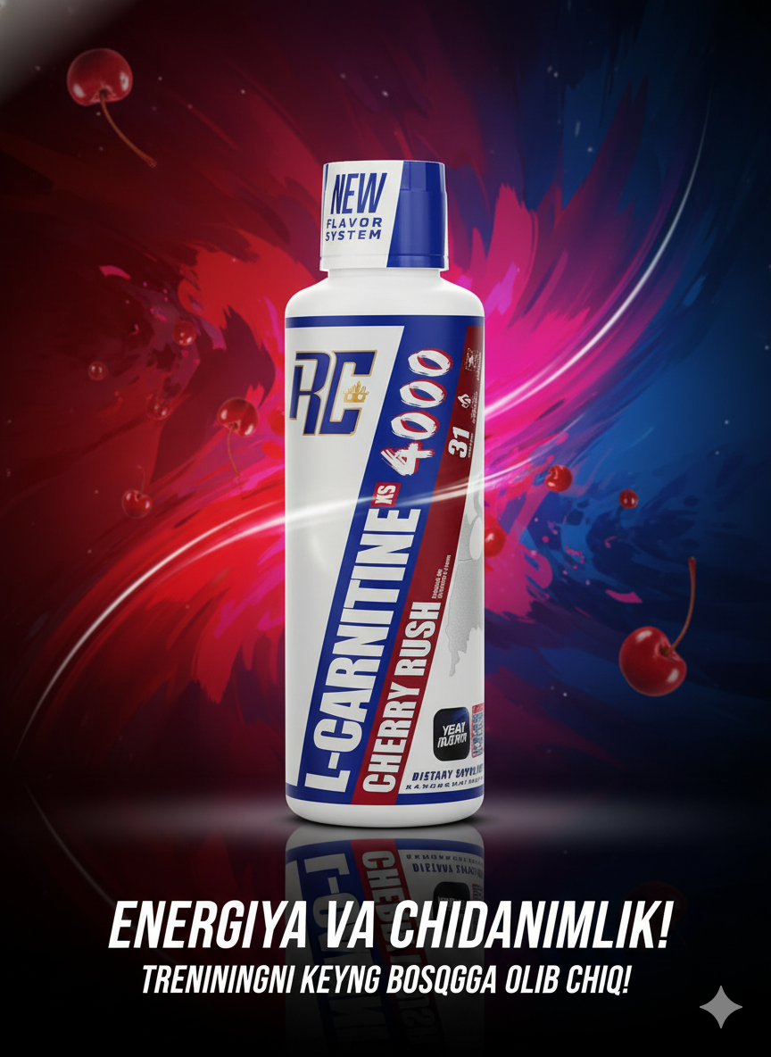 RC L Carnitine 4000mg 31 порций вкус фруктовый микс (рандомный)