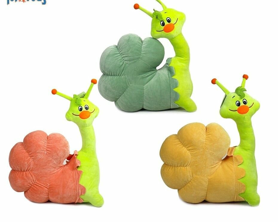 Плюшевая смешная "Улиточка" — фото 1