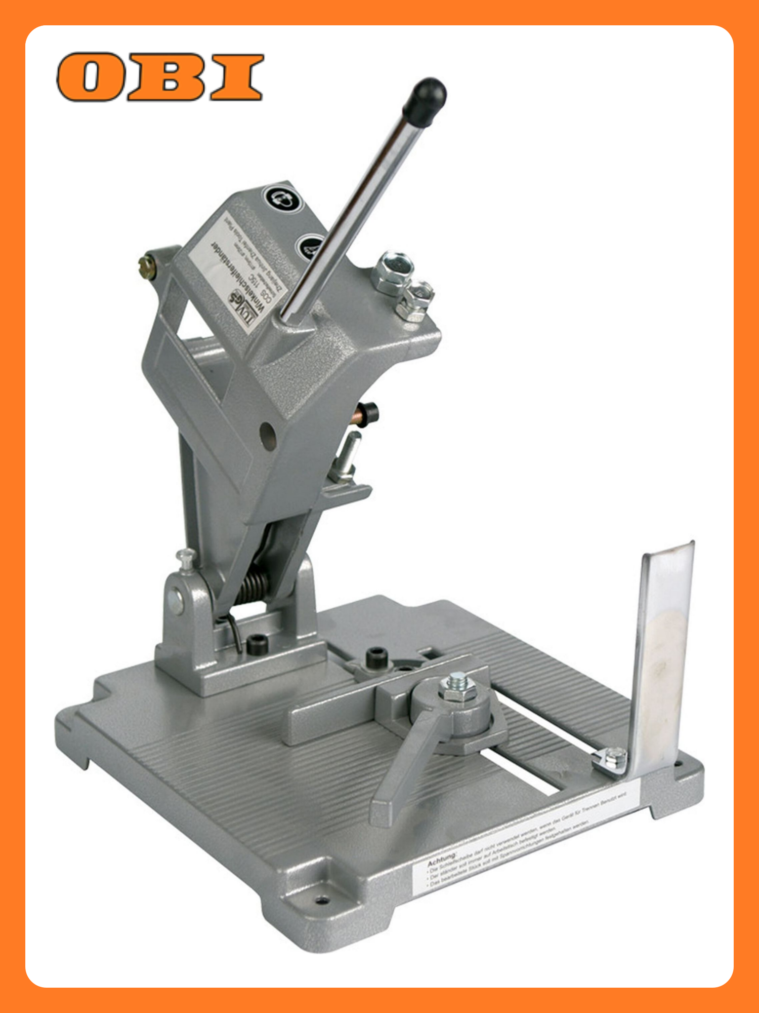 Стойка для УШМ Калибр 96211 для угловой шлифмашины 115-125мм