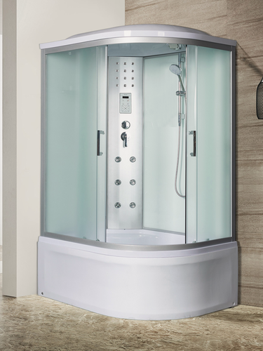 Изображение товара Душевая кабина River DUNAY 120/80/44 МТ L, угловая, с гидромассажем