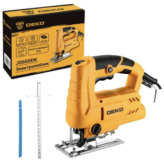Электролобзик DEKO JS650DK 650Вт 084-1103