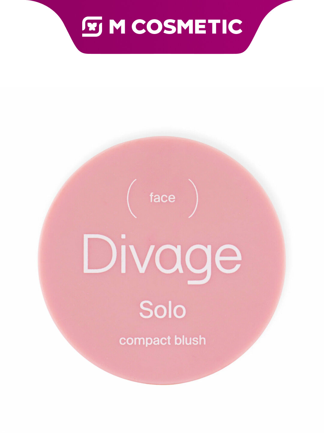 Румяна DIVAGE Solo, компактные, розовый, сатиновый финиш, тон 04, 2 г