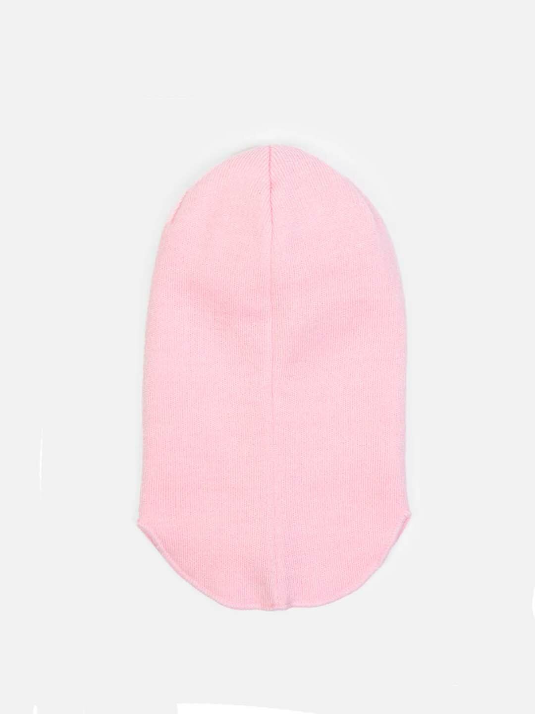 Шапка для девочек, размер 56, розовая — фото 1