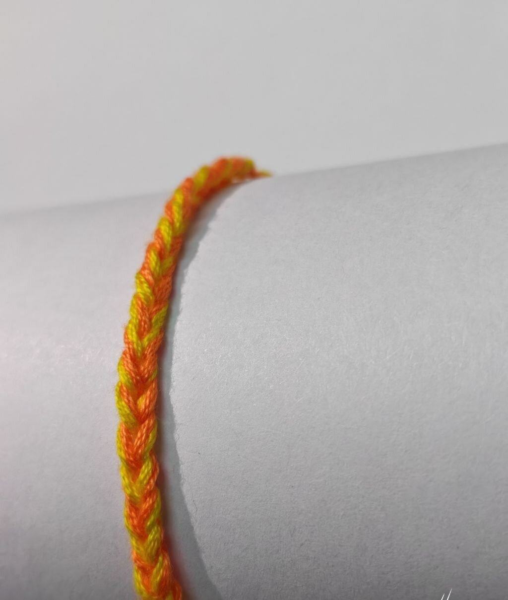 Жесткий браслет, 1 шт., yellow — фото 1