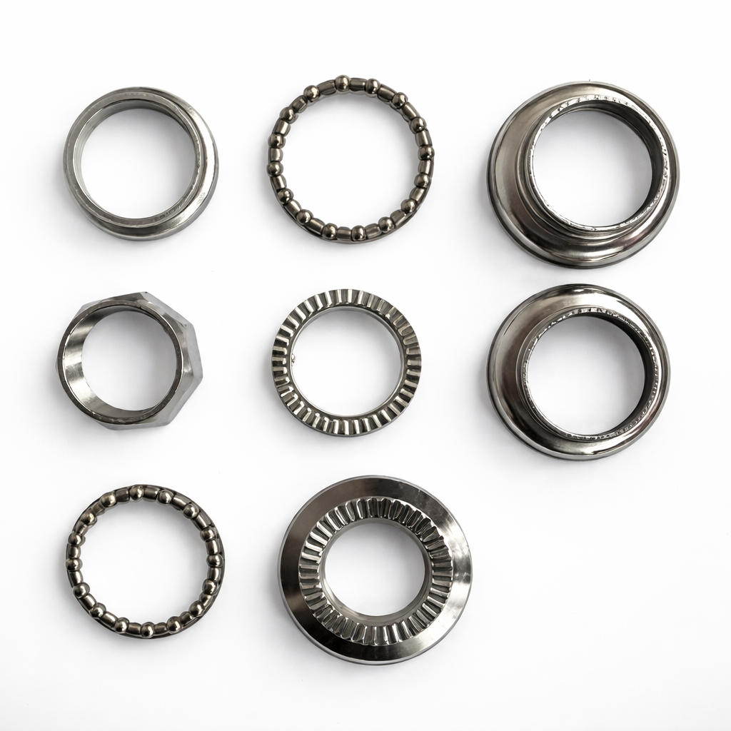 Рулевые коретки резьбовые для городских и детских велосипедов (комплект подшипников рулевой колонки)