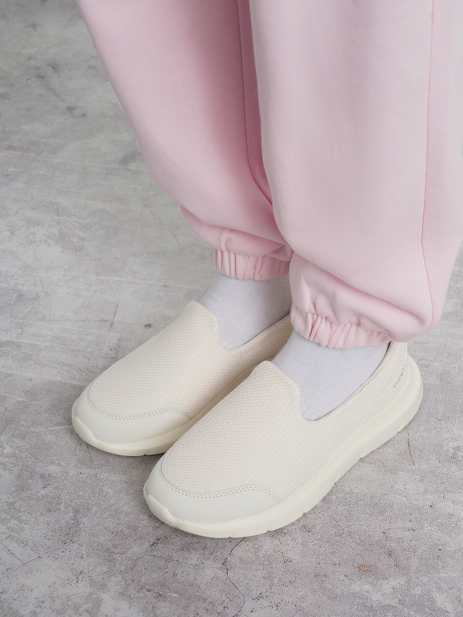 Слипоны Termit, размер 41, кремовый — фото 1