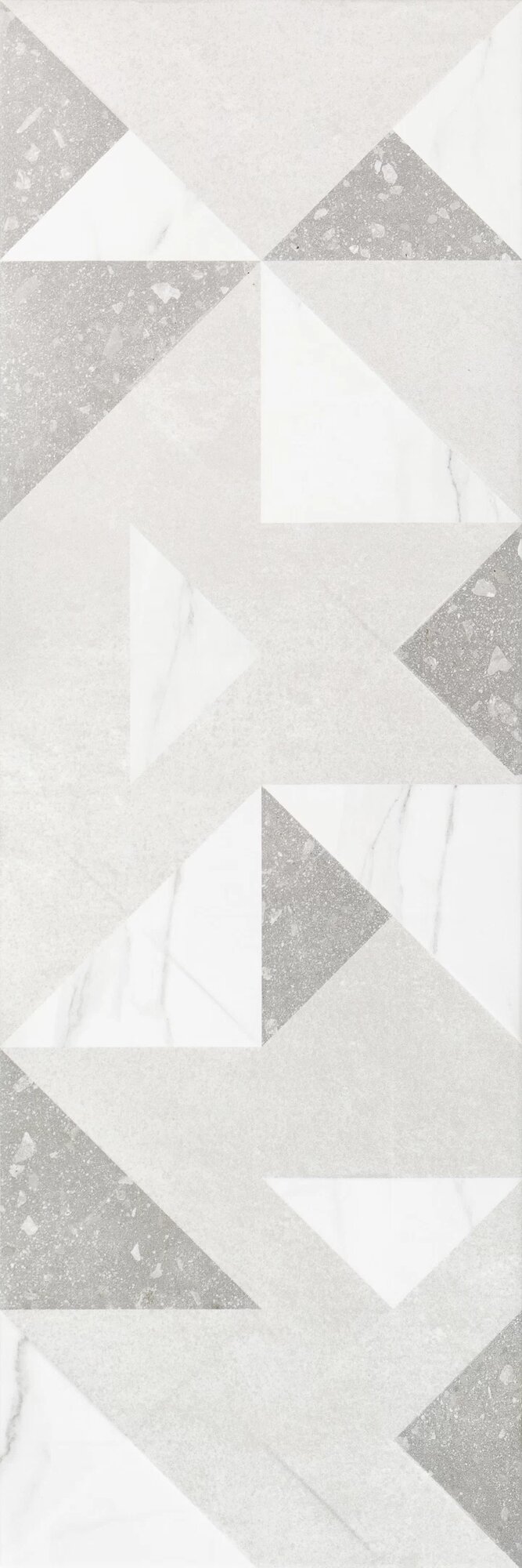 Плитка облицовочная Gracia Ceramica Origami светло-серая 03 900x300x9 мм (5 шт.=1,35 кв. м) Gracia Ceramica 010100001308