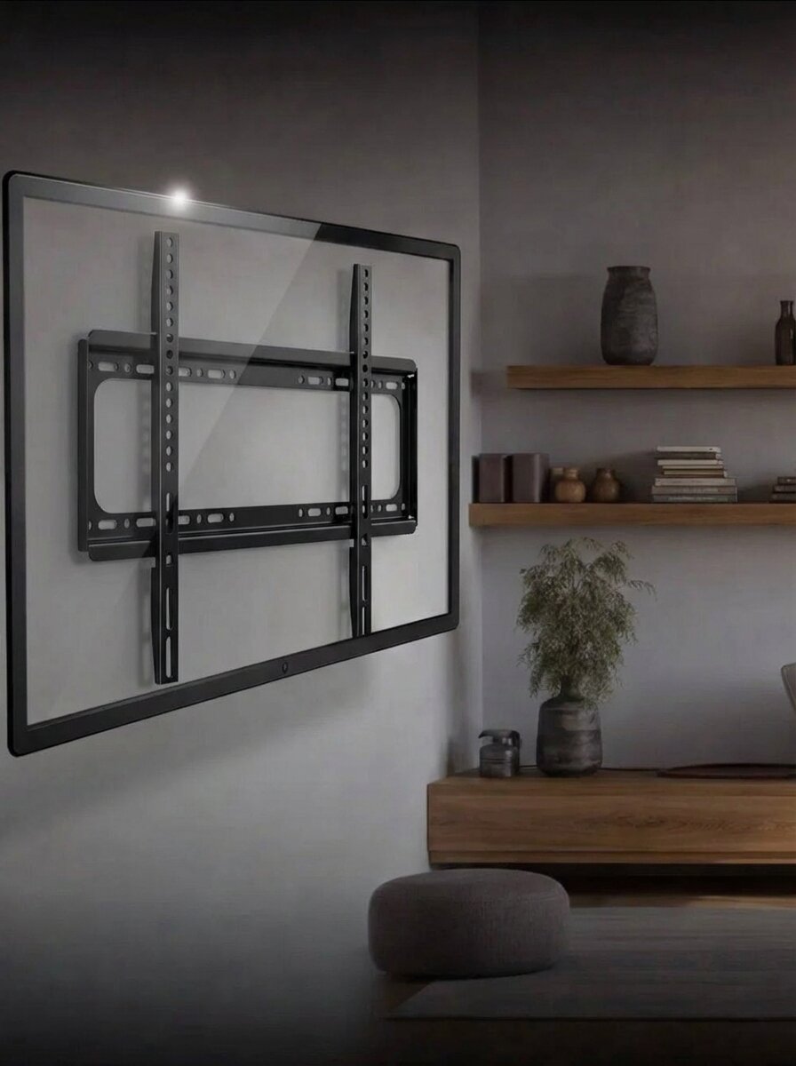 Кронштейн для телевизора на стену, фиксированный, 26 - 60 дюймов — фото 1