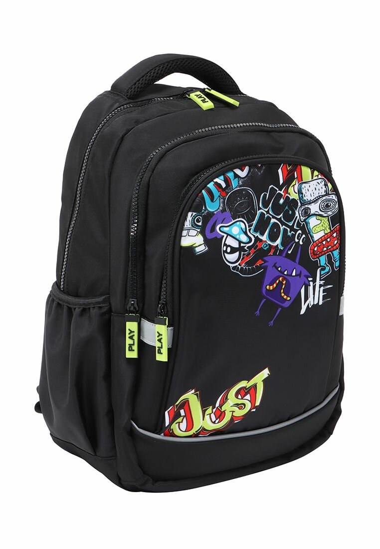 Рюкзак школьный ортопедический Daniele Patrici для мальчиков цвет чёрный