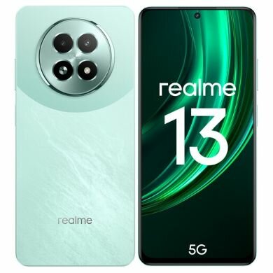 6,72" Смартфон realme 13 5G 12/256 ГБ (13 5G) 2024, зеленый