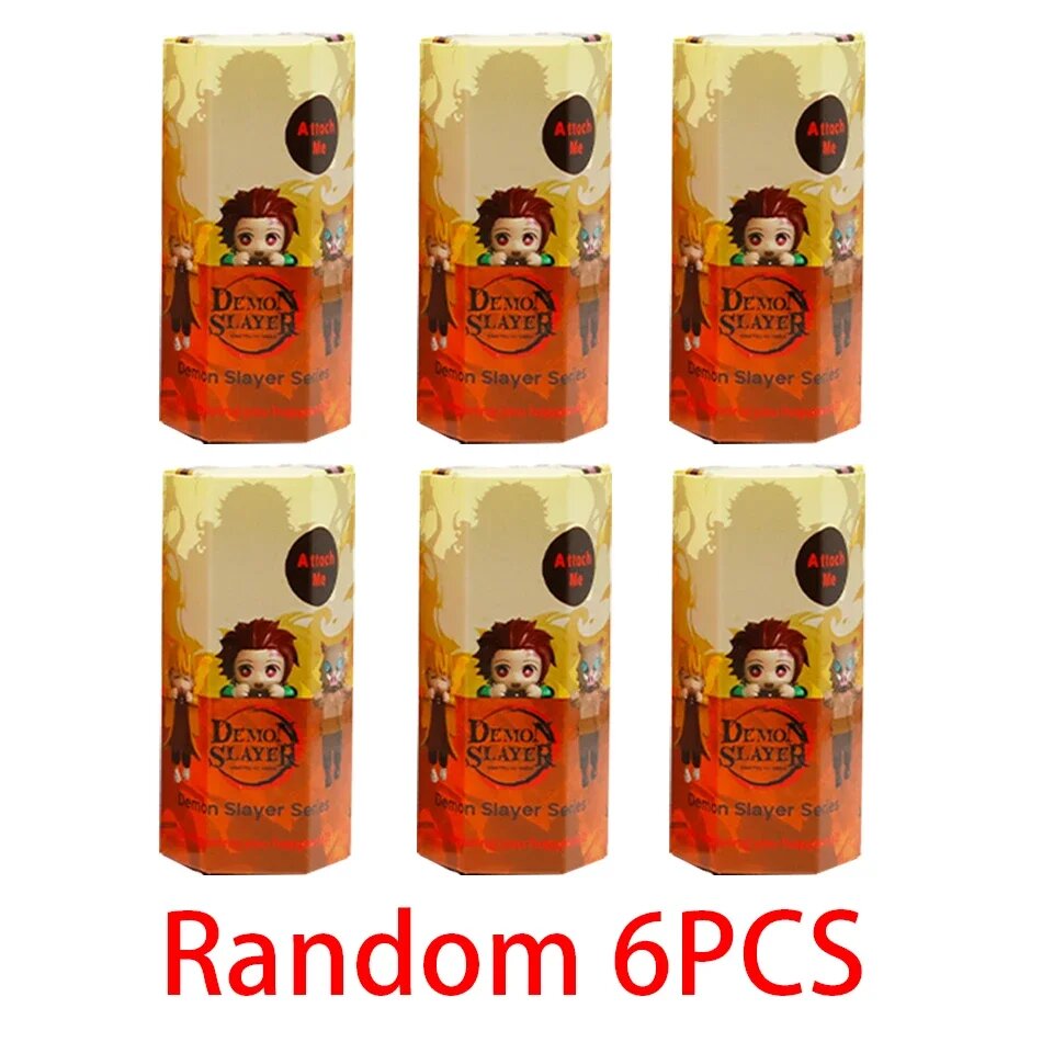 Sonny Angel Demon Slayer слепая коробка 12 шт, Random 6pcs, Унисекс