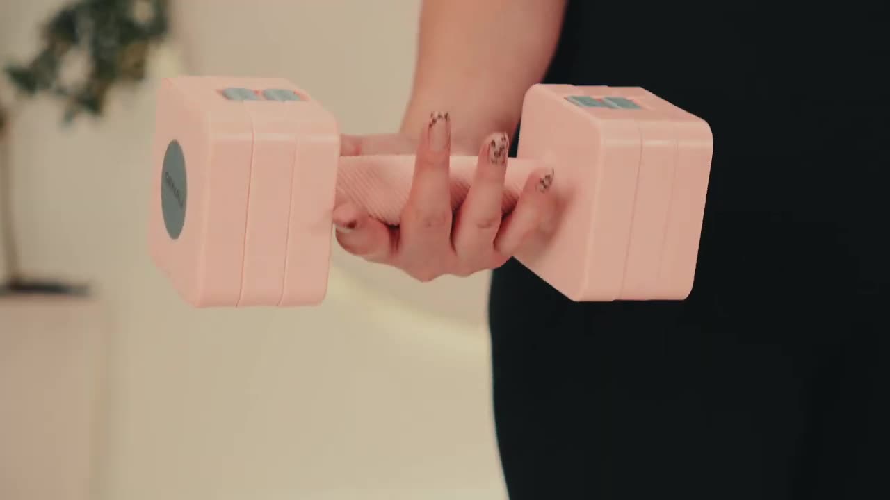Гантель-трансформер регулируемая, 5 кг, Genau A Dumbbell, 2 шт — фото 1