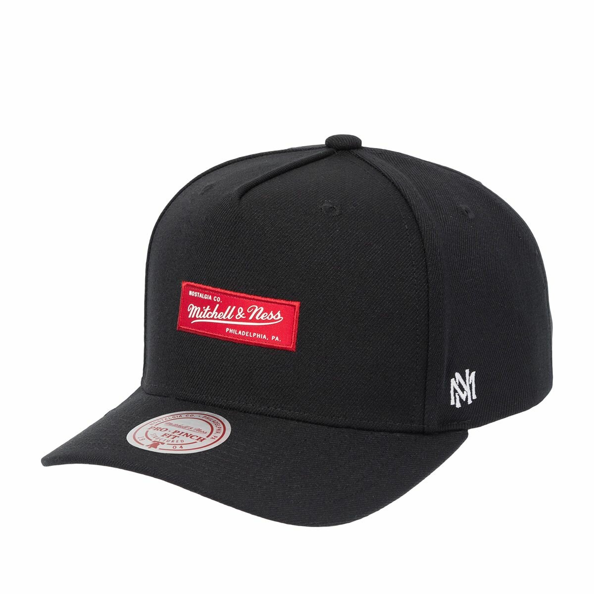 Бейсболка Mitchell & Ness Базовая коллекция для мужчин и женщин, размер 0, черный