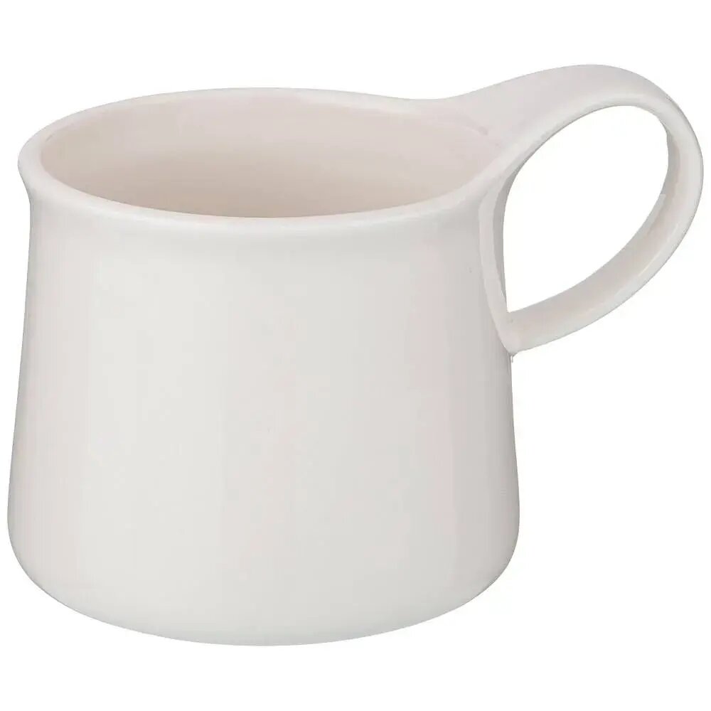 Кружка фарфоровая Lefard Majesty 350 мл белая классический дизайн